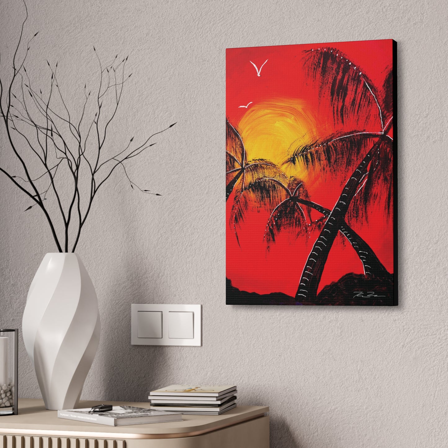 PalmSet (on canvas.)