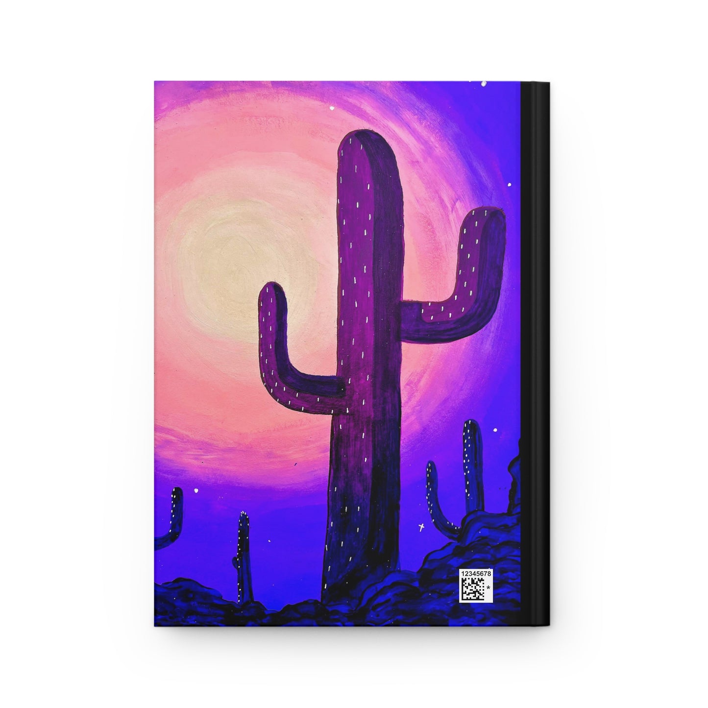 Violet Desert Dreams Hardcover Manifest Journal