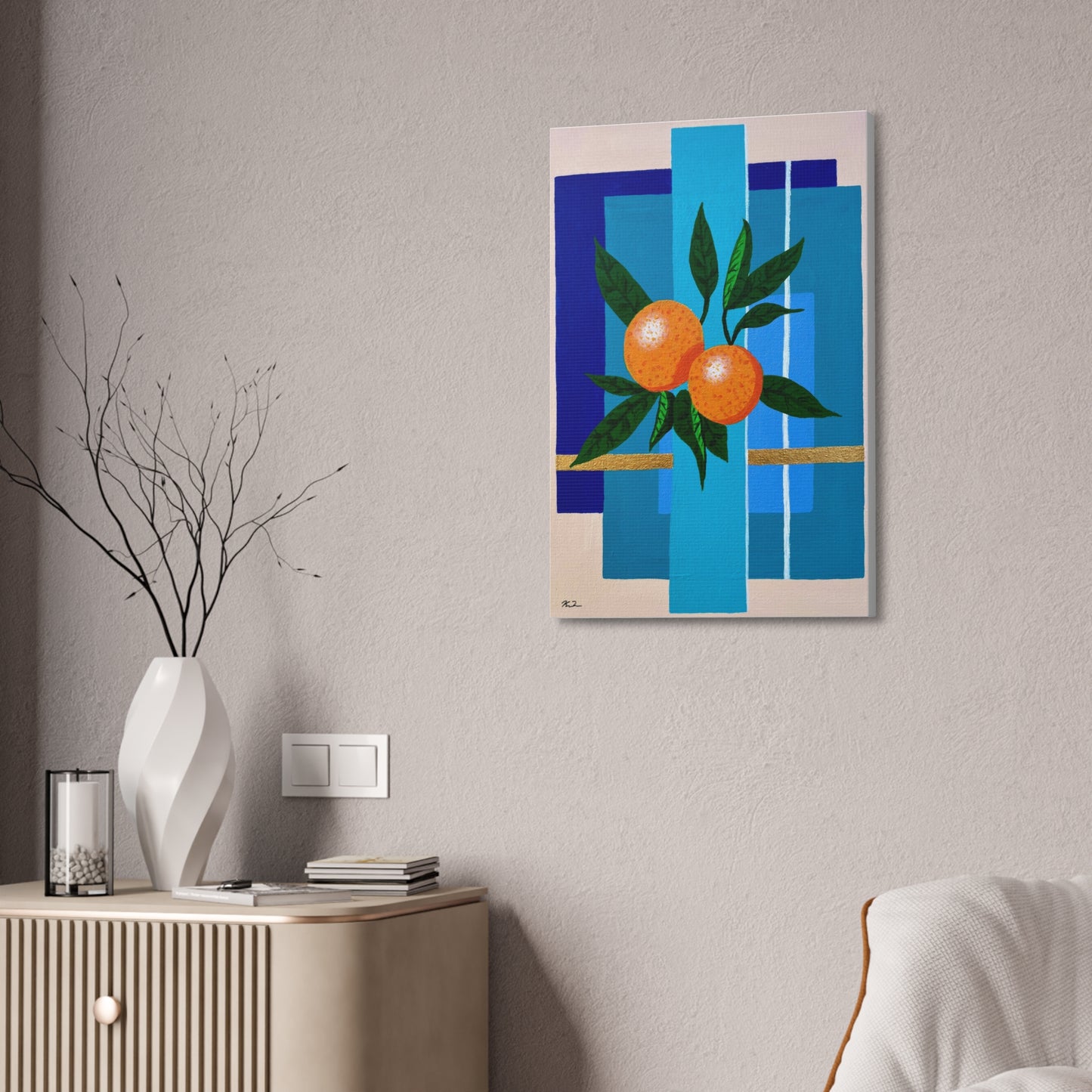 Citrus (on canvas.)