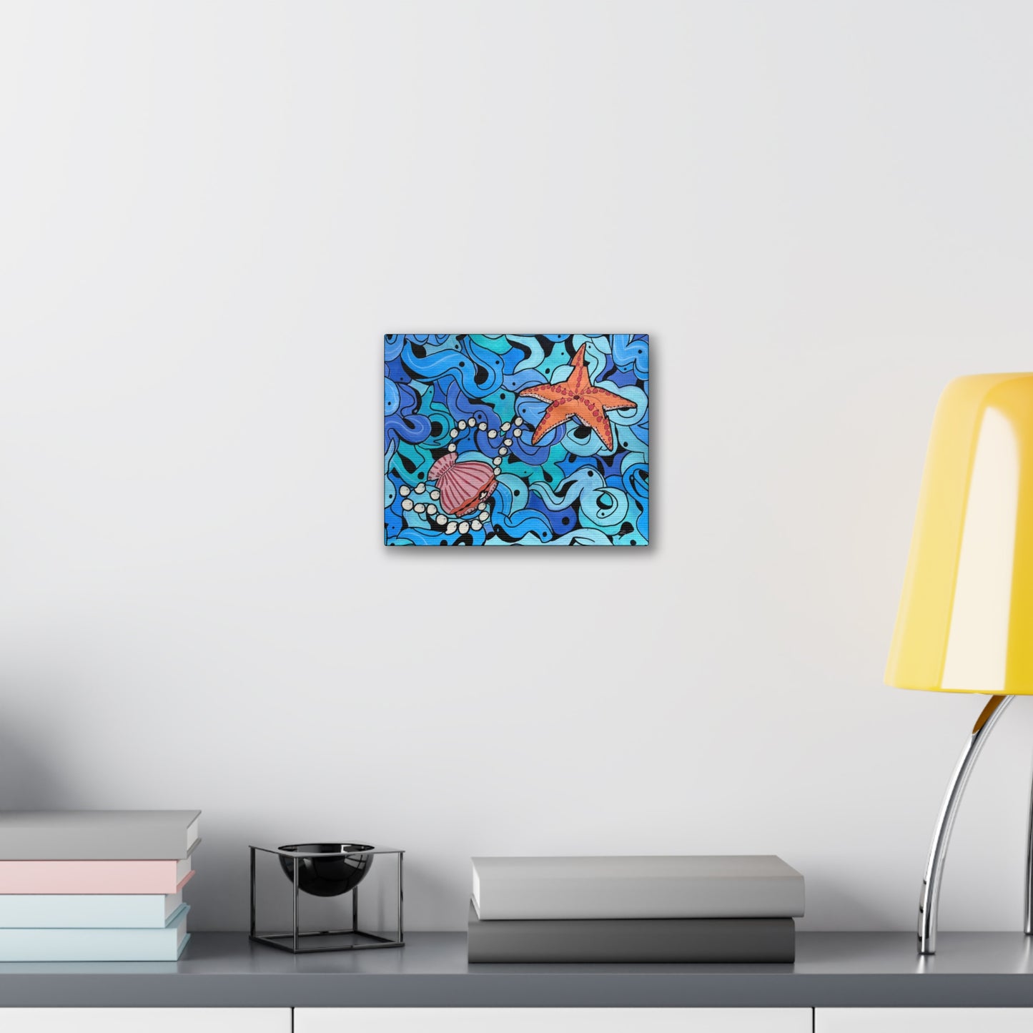 90’s Reef (on canvas.)