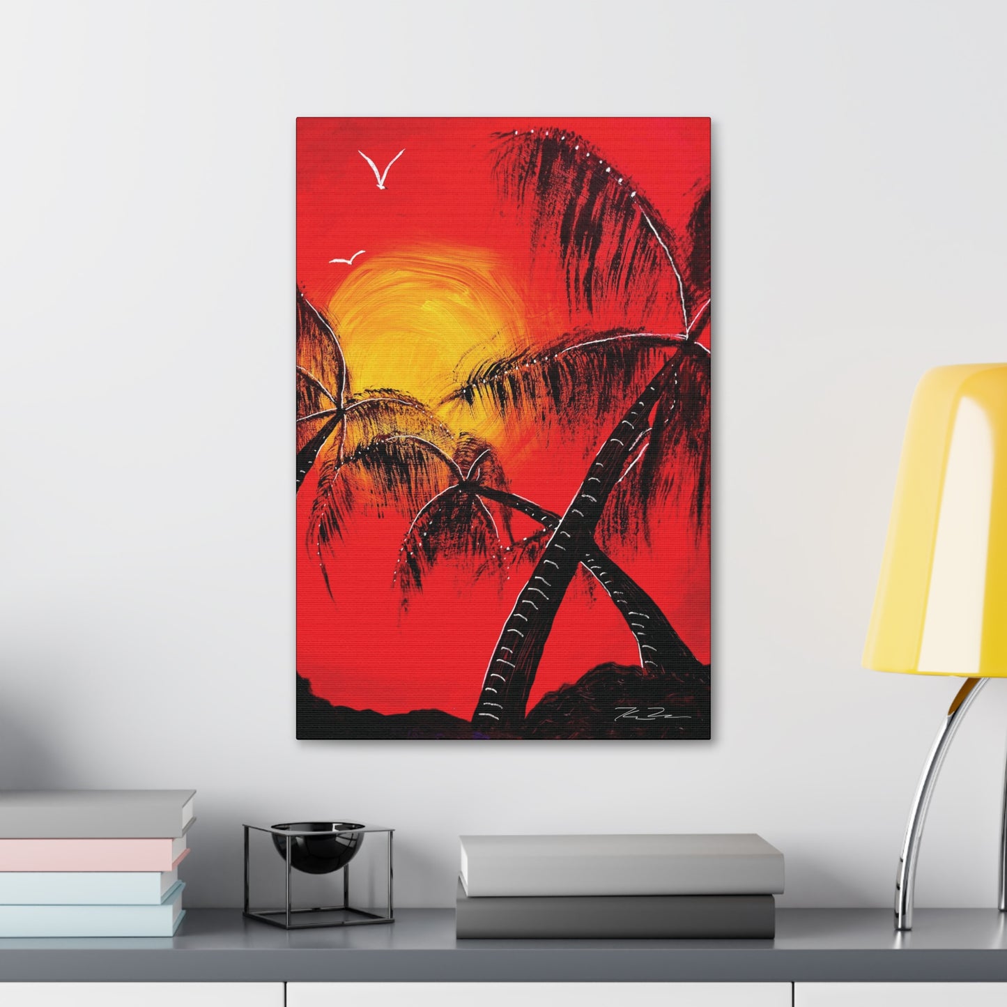 PalmSet (on canvas.)