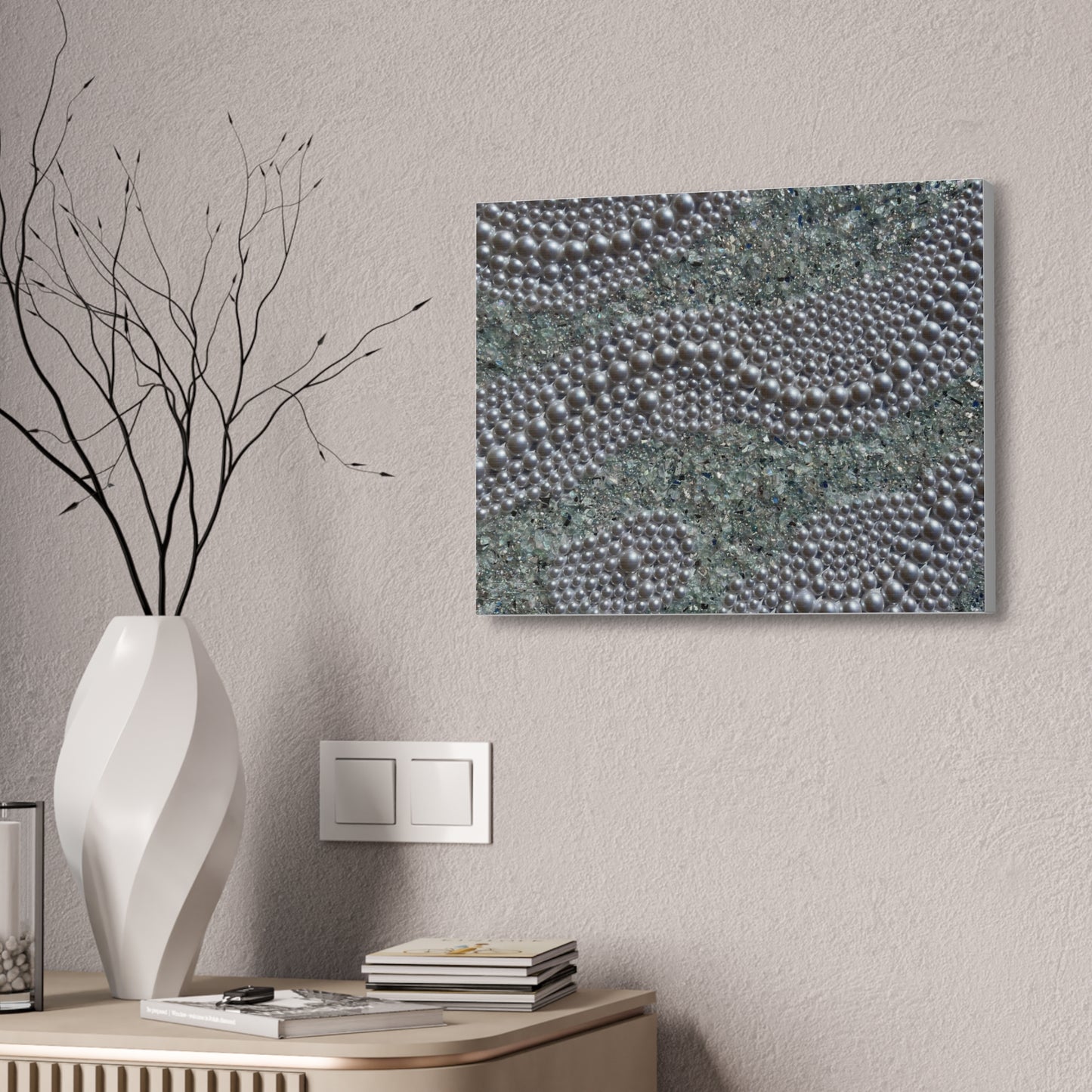 Sister Of Pearl (on canvas.)