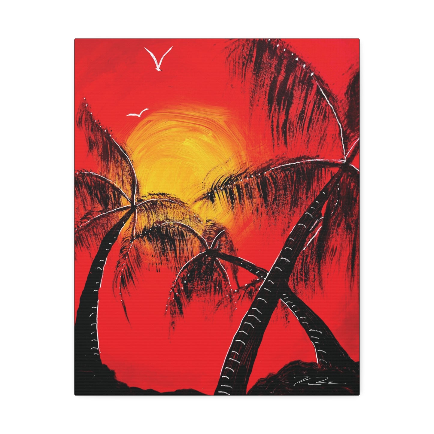 PalmSet (on canvas.)