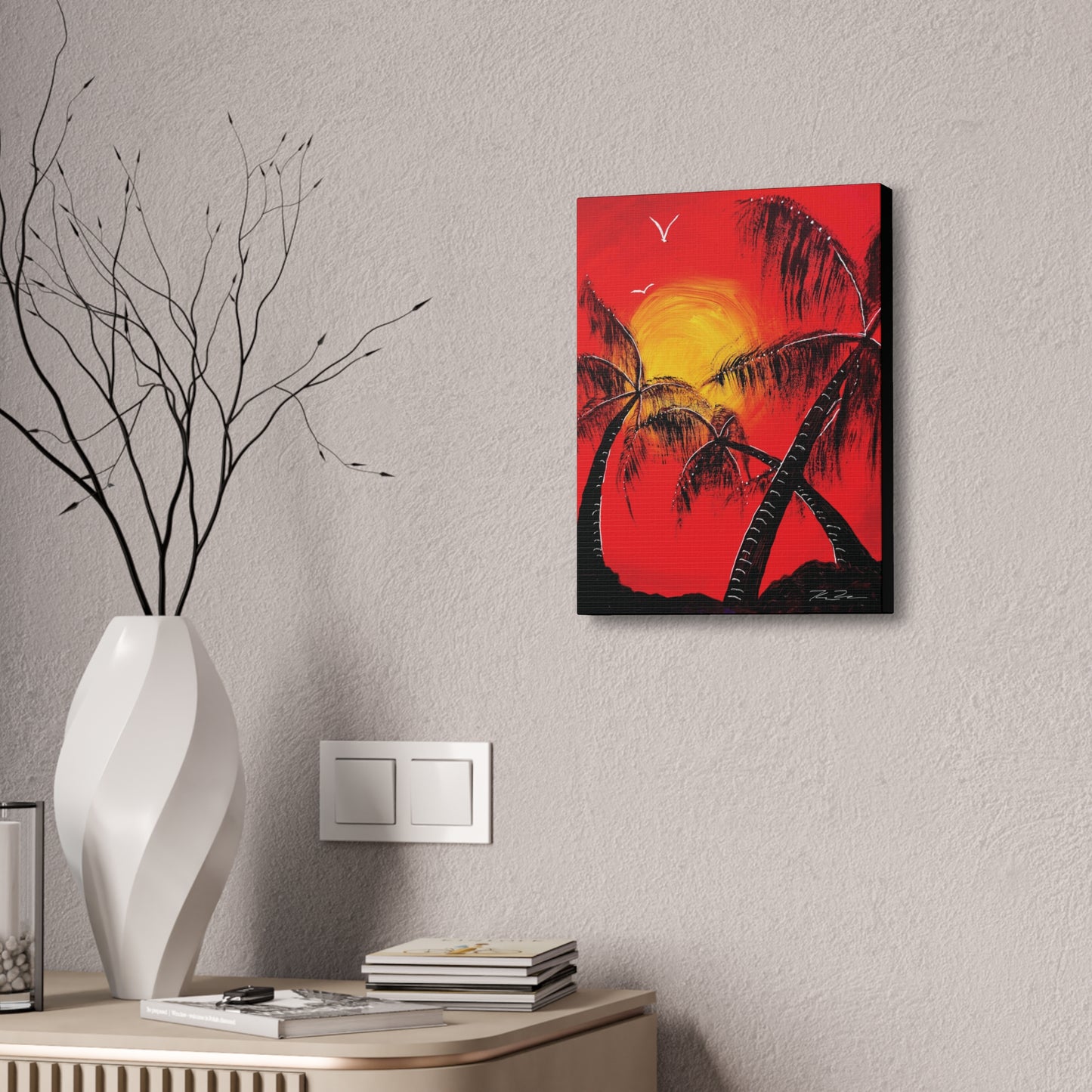 PalmSet (on canvas.)
