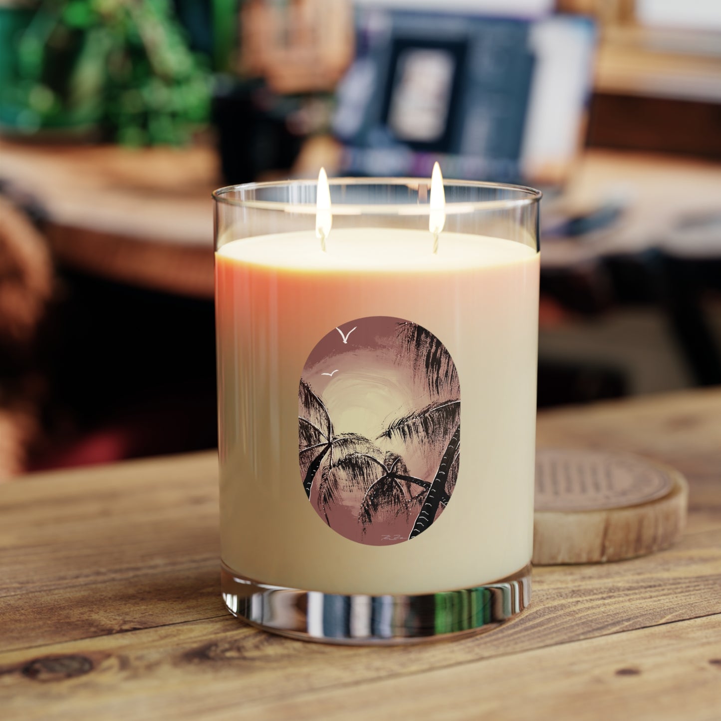 Luxury Scented Candle (Art Label)