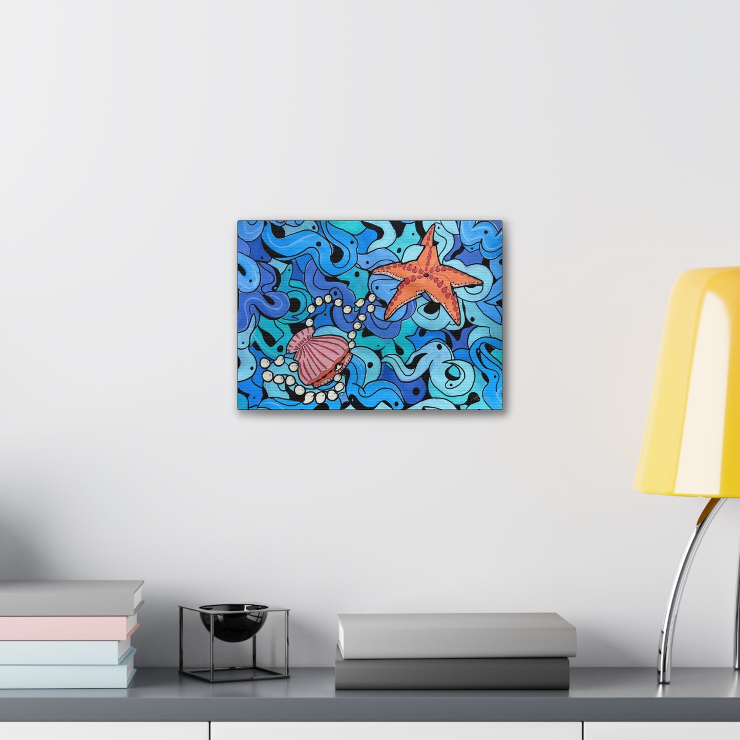 90’s Reef (on canvas.)