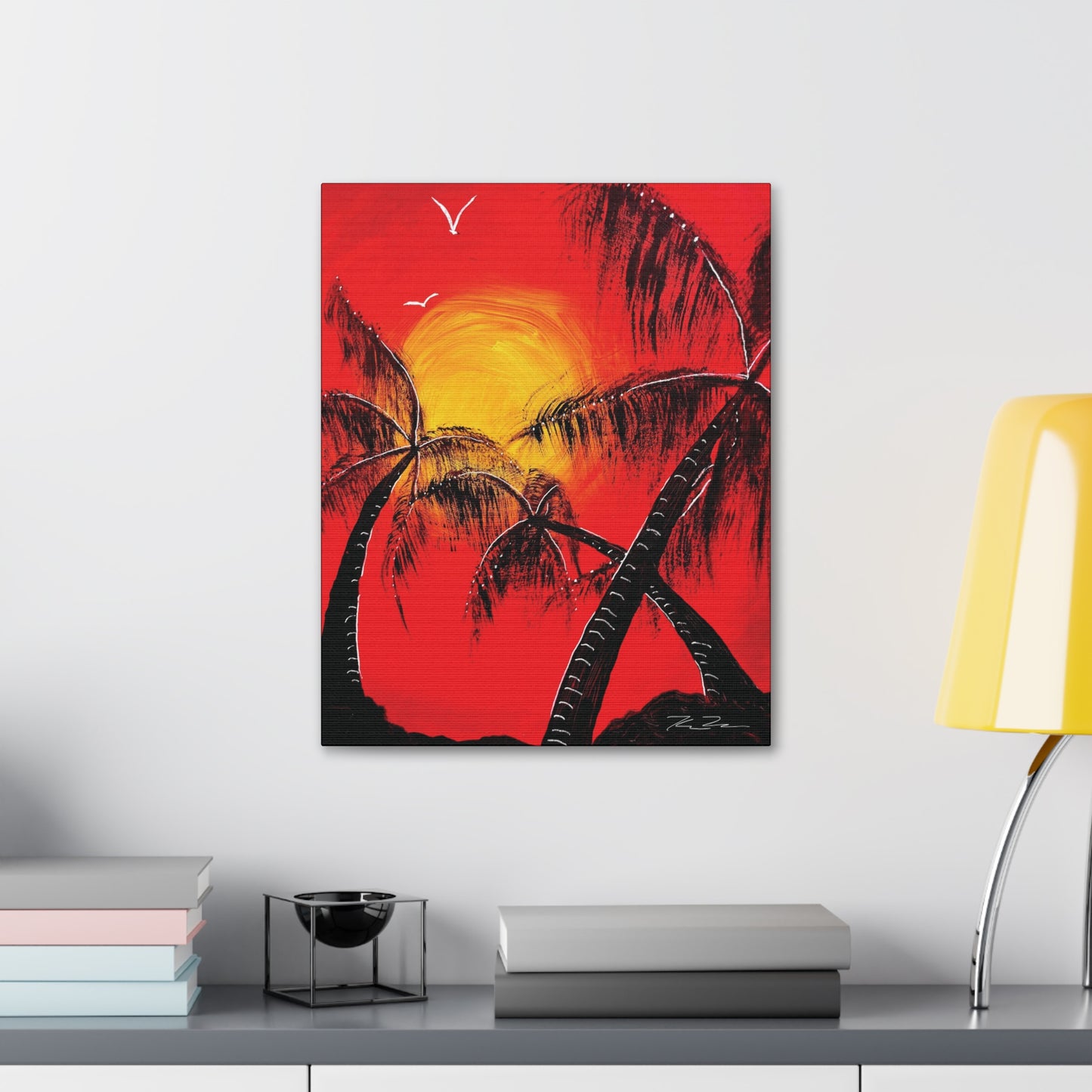 PalmSet (on canvas.)