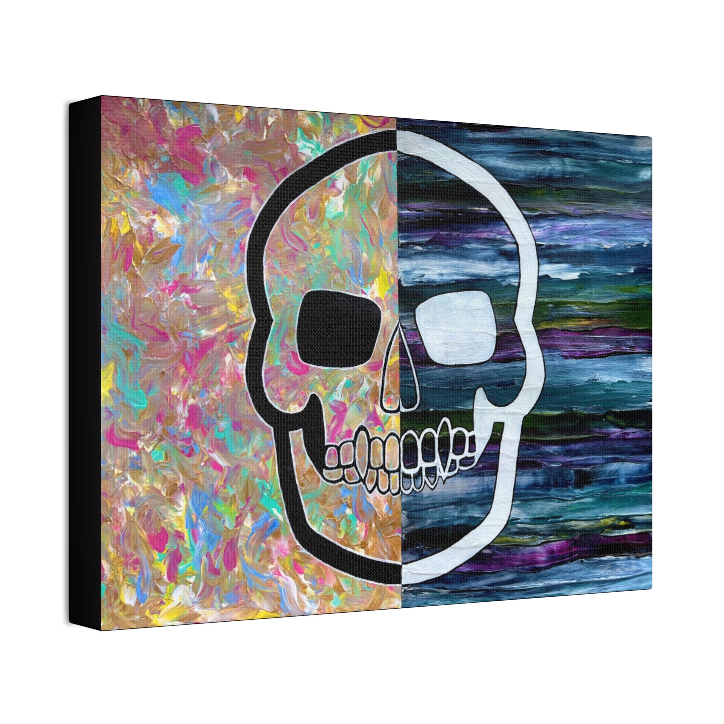 Split Skull (on canvas.)