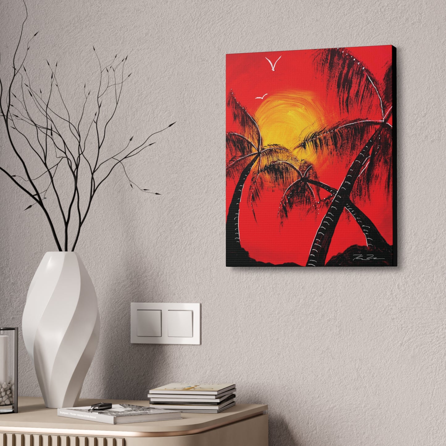PalmSet (on canvas.)