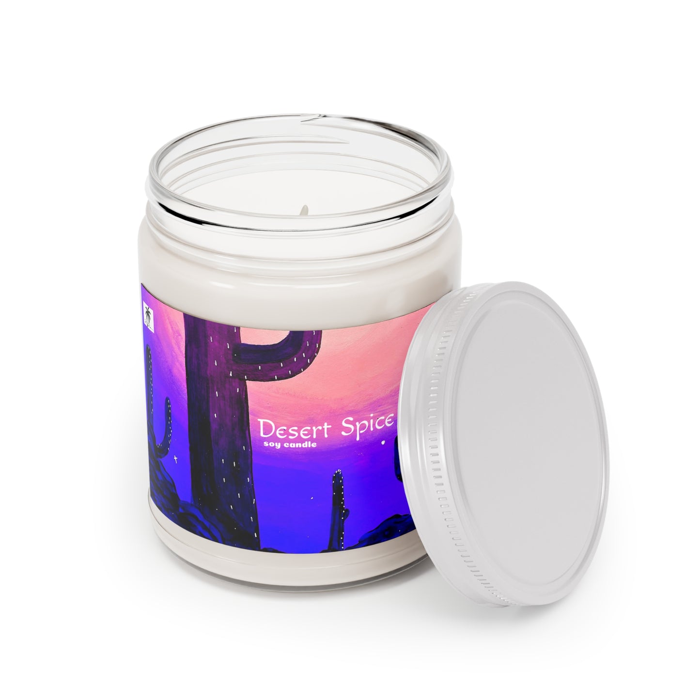 Violet Desert -Comfort Spice- scented Soy Candle