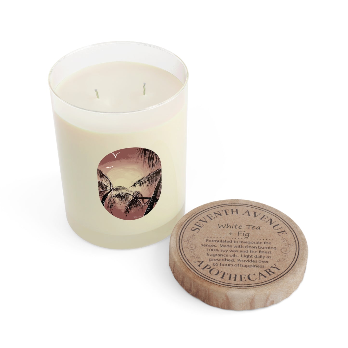 Luxury Scented Candle (Art Label)
