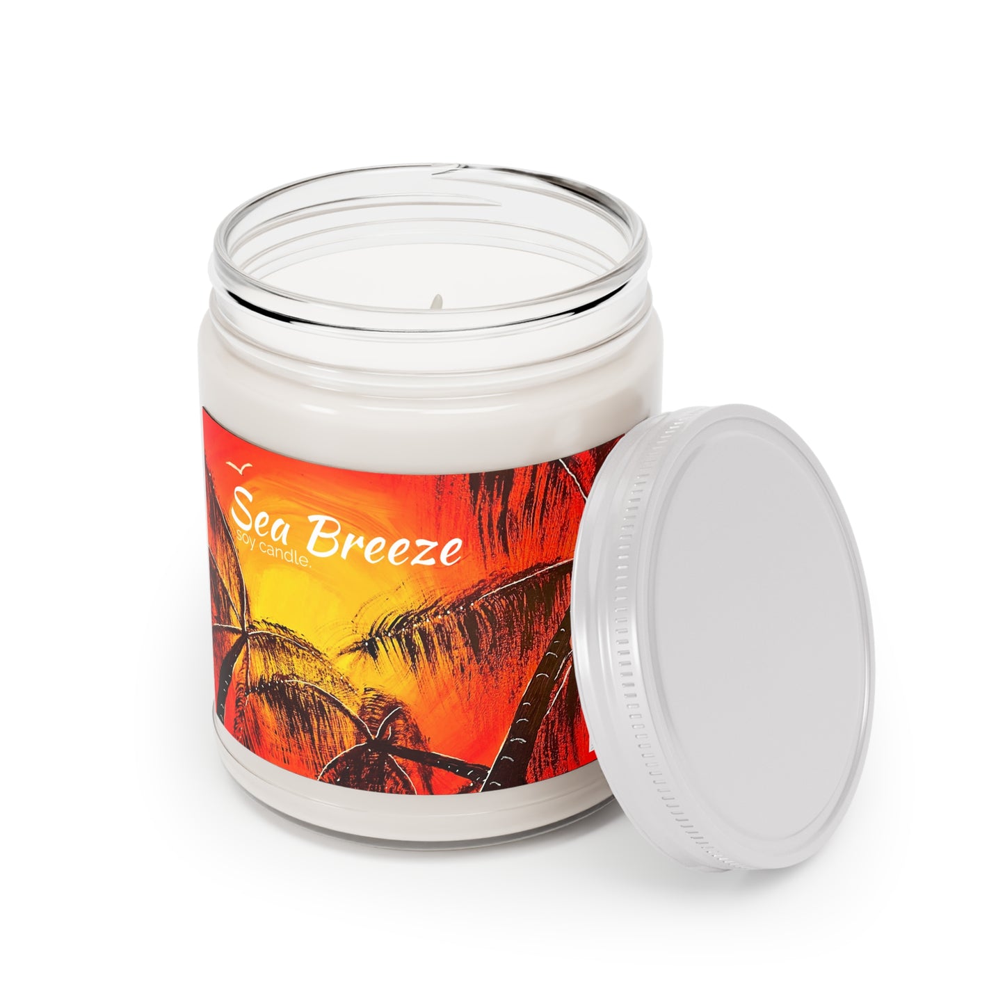 PalmSet -Sea Breeze- scented Soy Candle