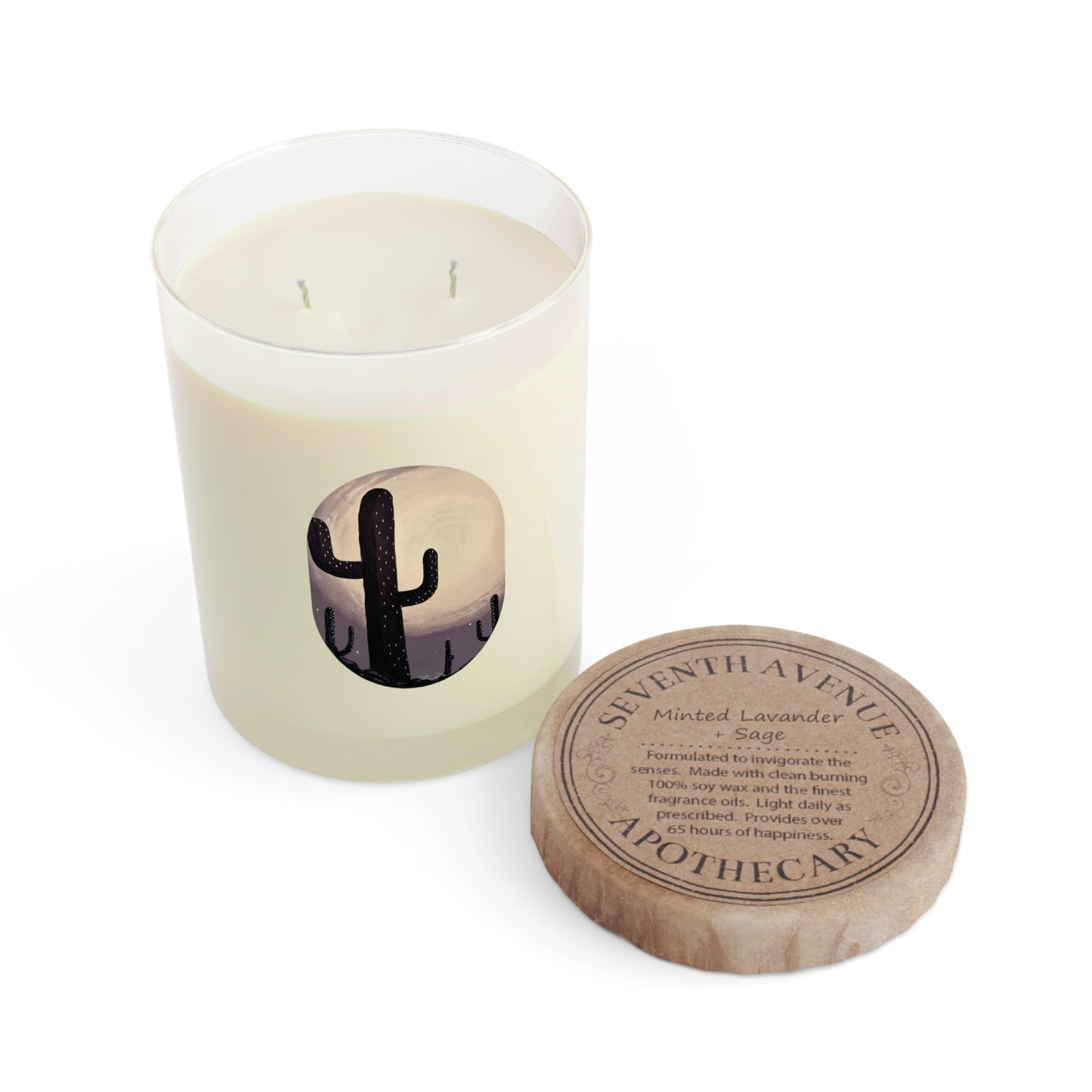 Luxury Scented Candle (Art Label)