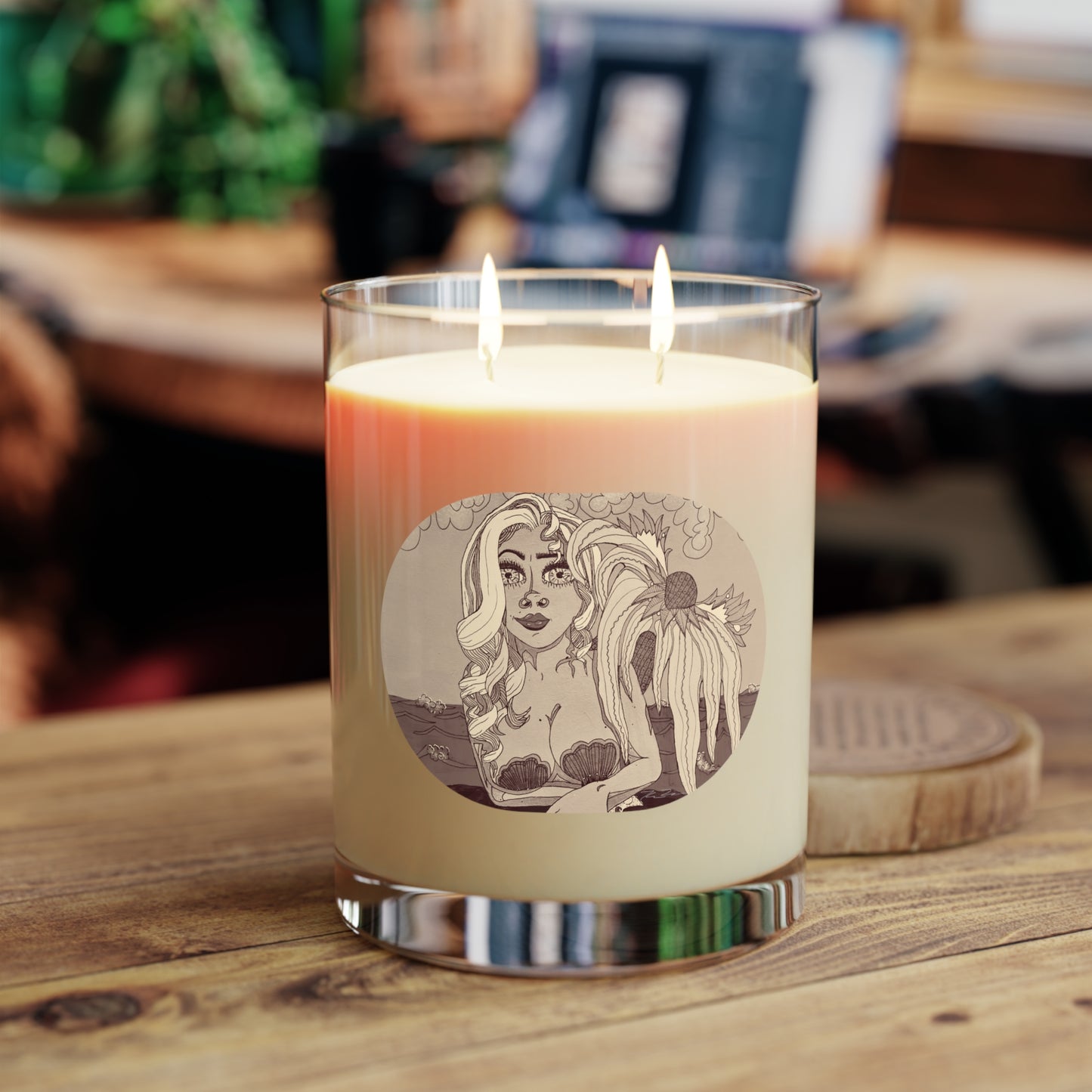 Luxury Scented Candle (Art Label)