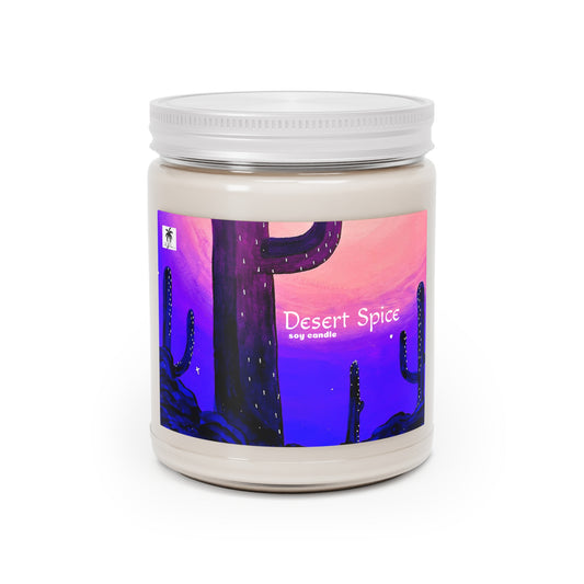 Violet Desert -Comfort Spice- scented Soy Candle