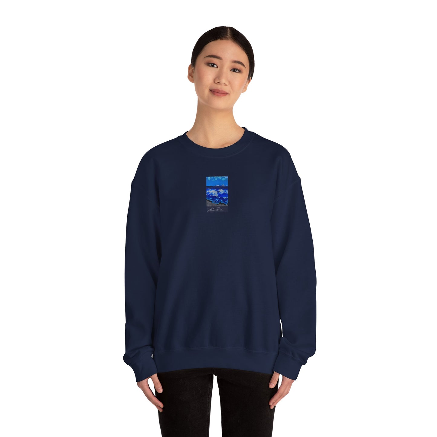 Misty Waves (sweatshirt.)