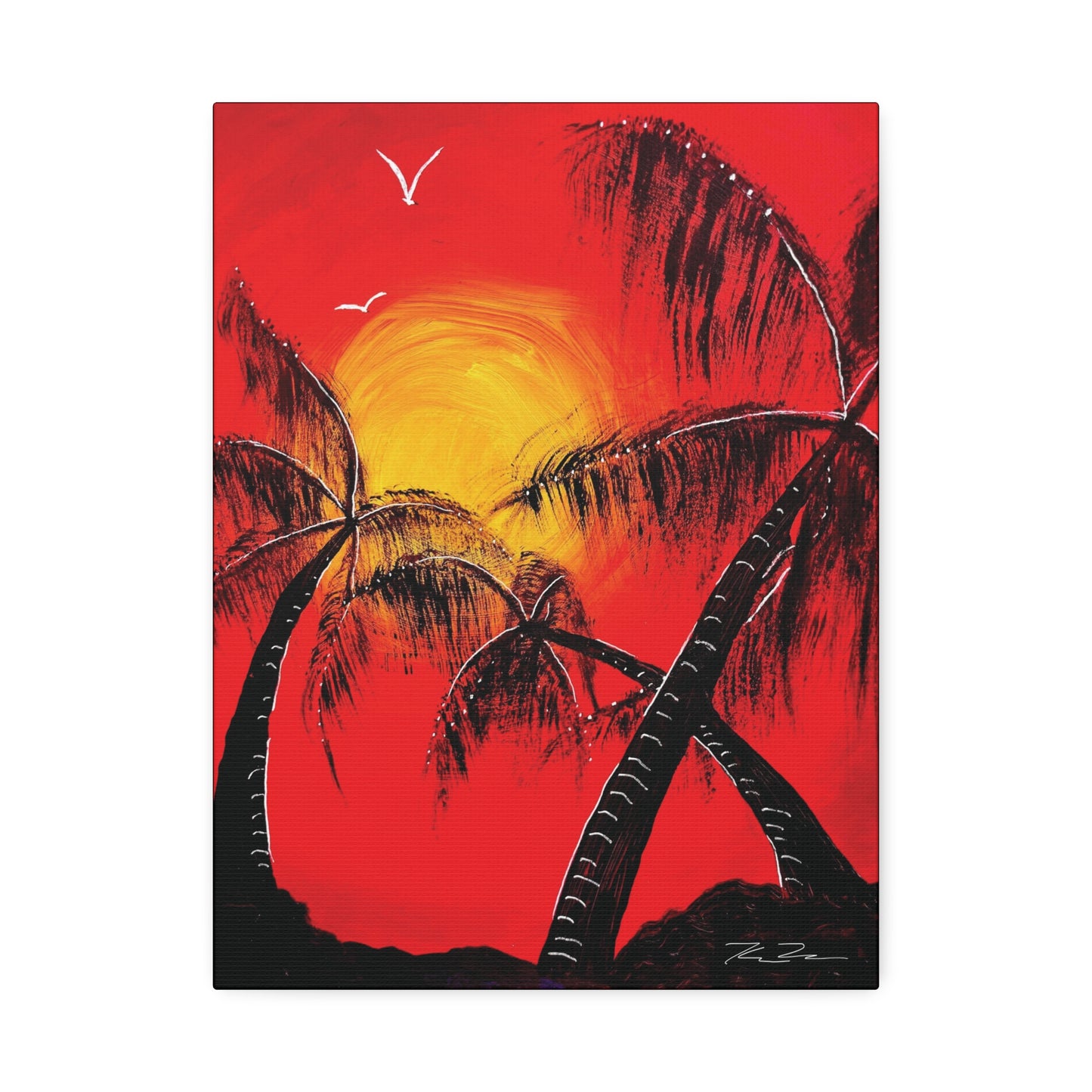 PalmSet (on canvas.)