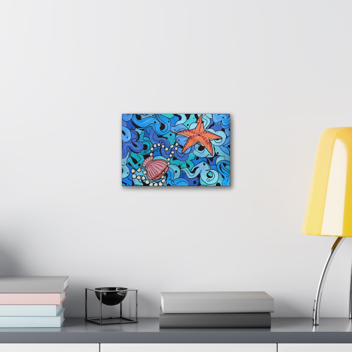 90’s Reef (on canvas.)