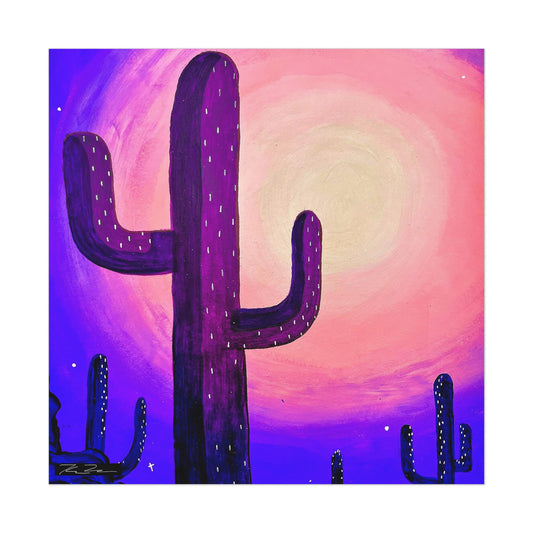 Violet Desert (poster.)